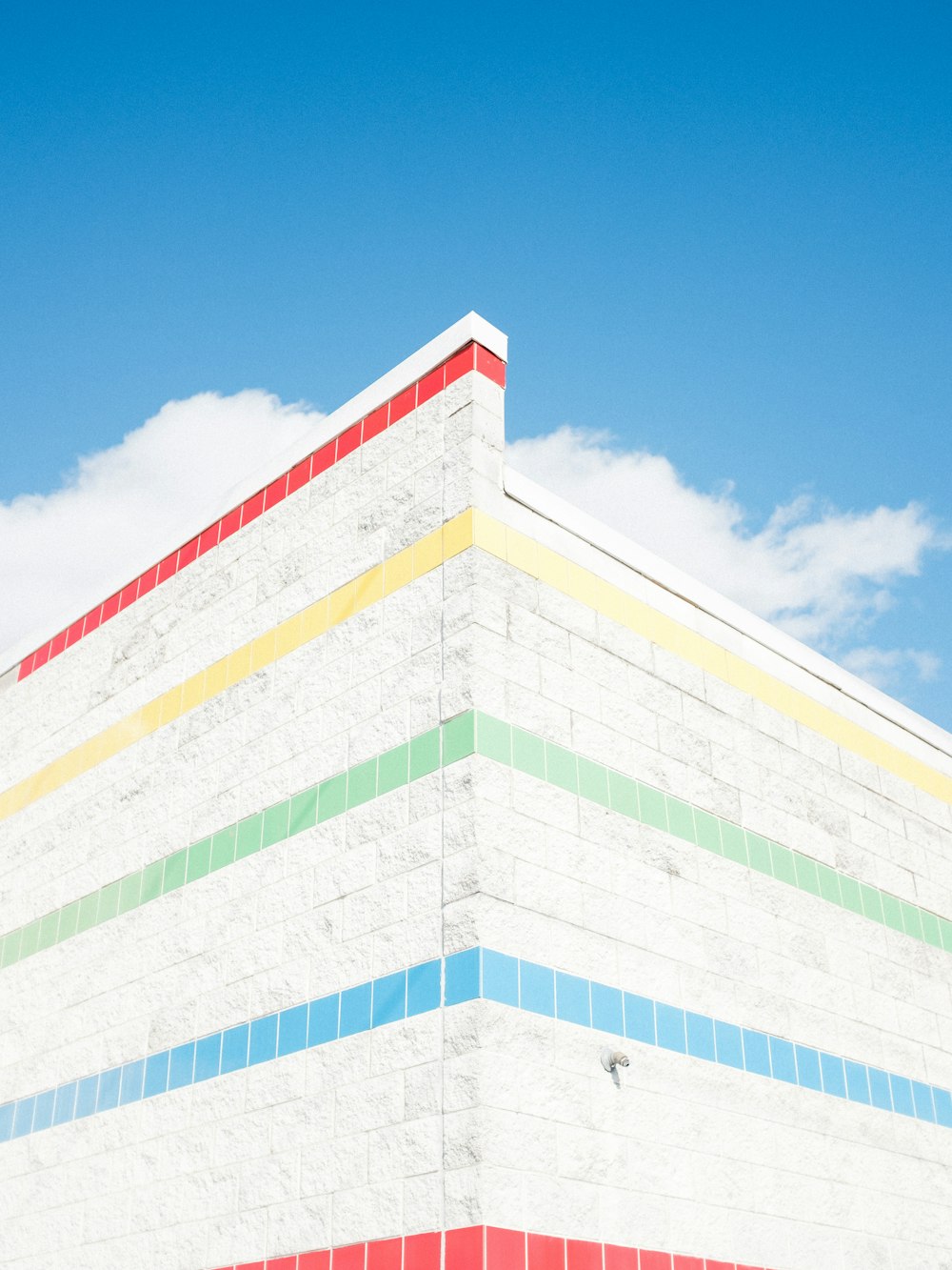 white and green concrete building under blue sky during daytime
