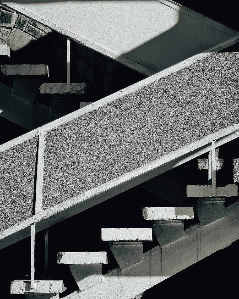 gray concrete stairs during daytime