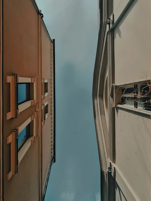 brown and white concrete building