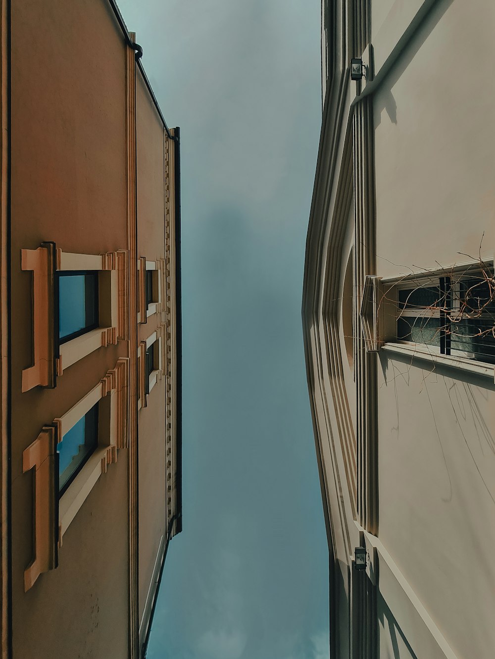 brown and white concrete building