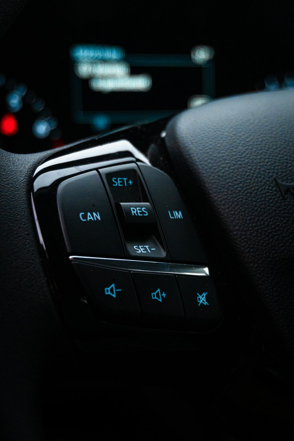 a close up of a car's control panel