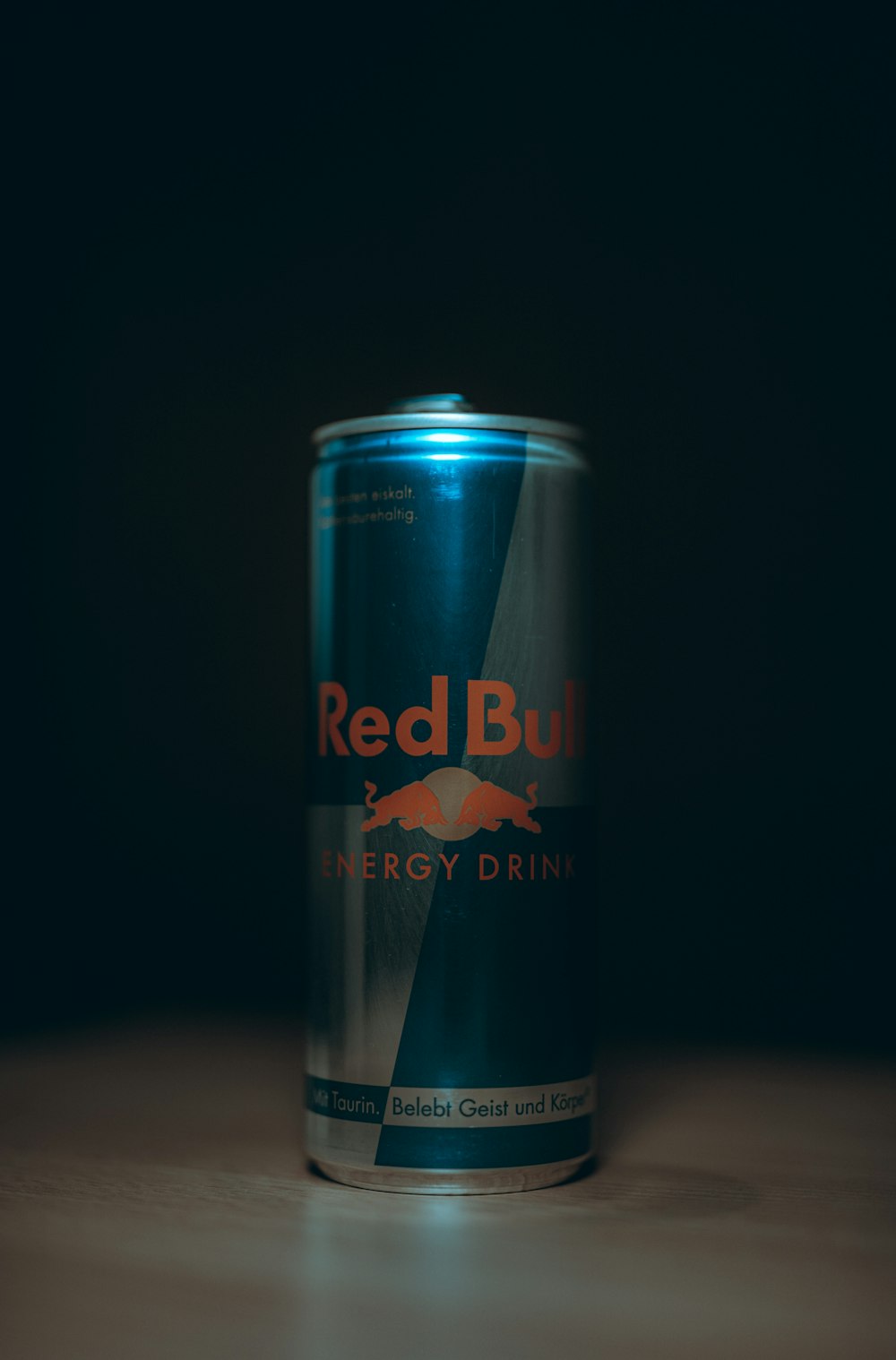 red bull energy drink can