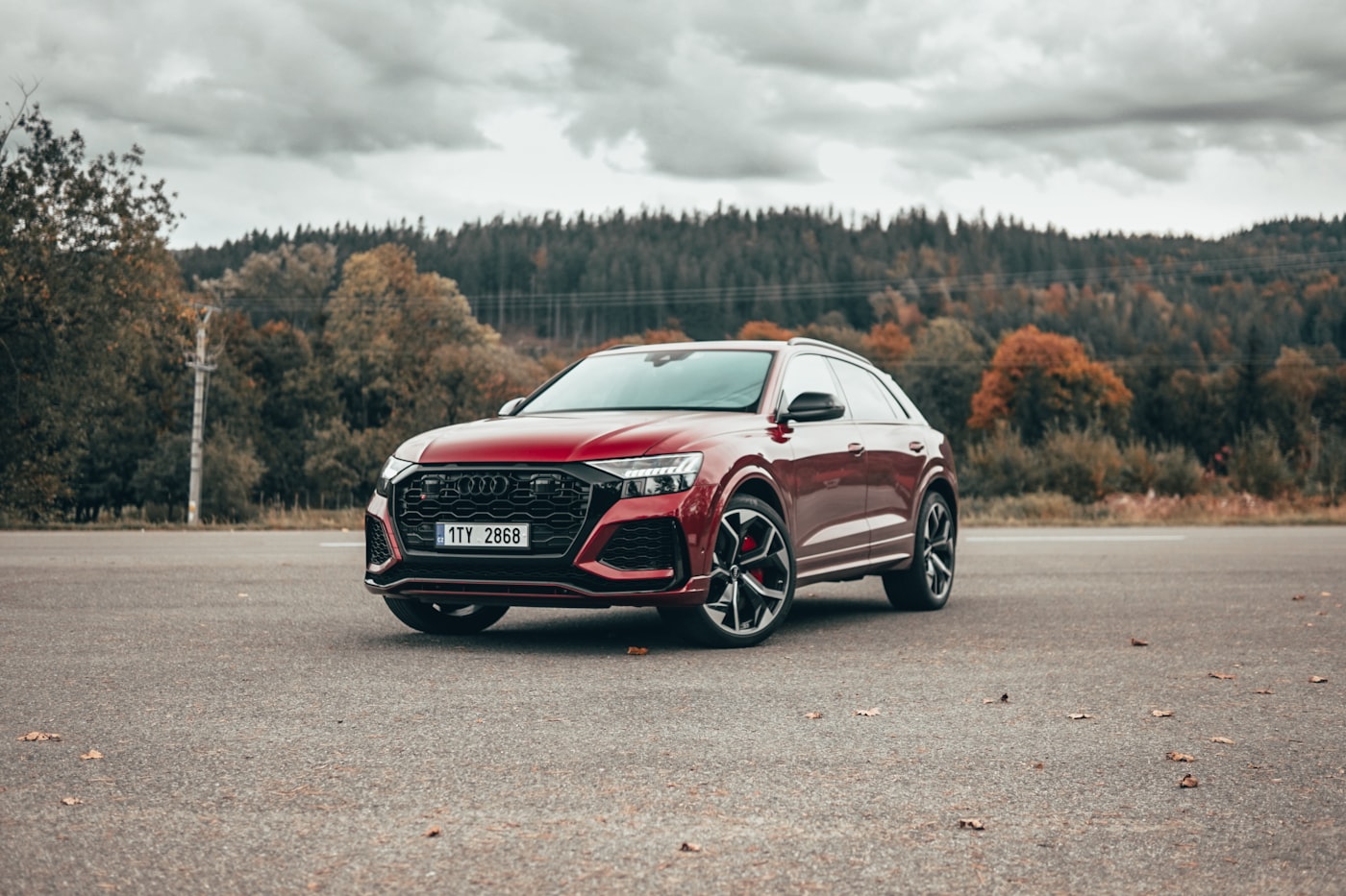 Audi Q8 exterior rear view