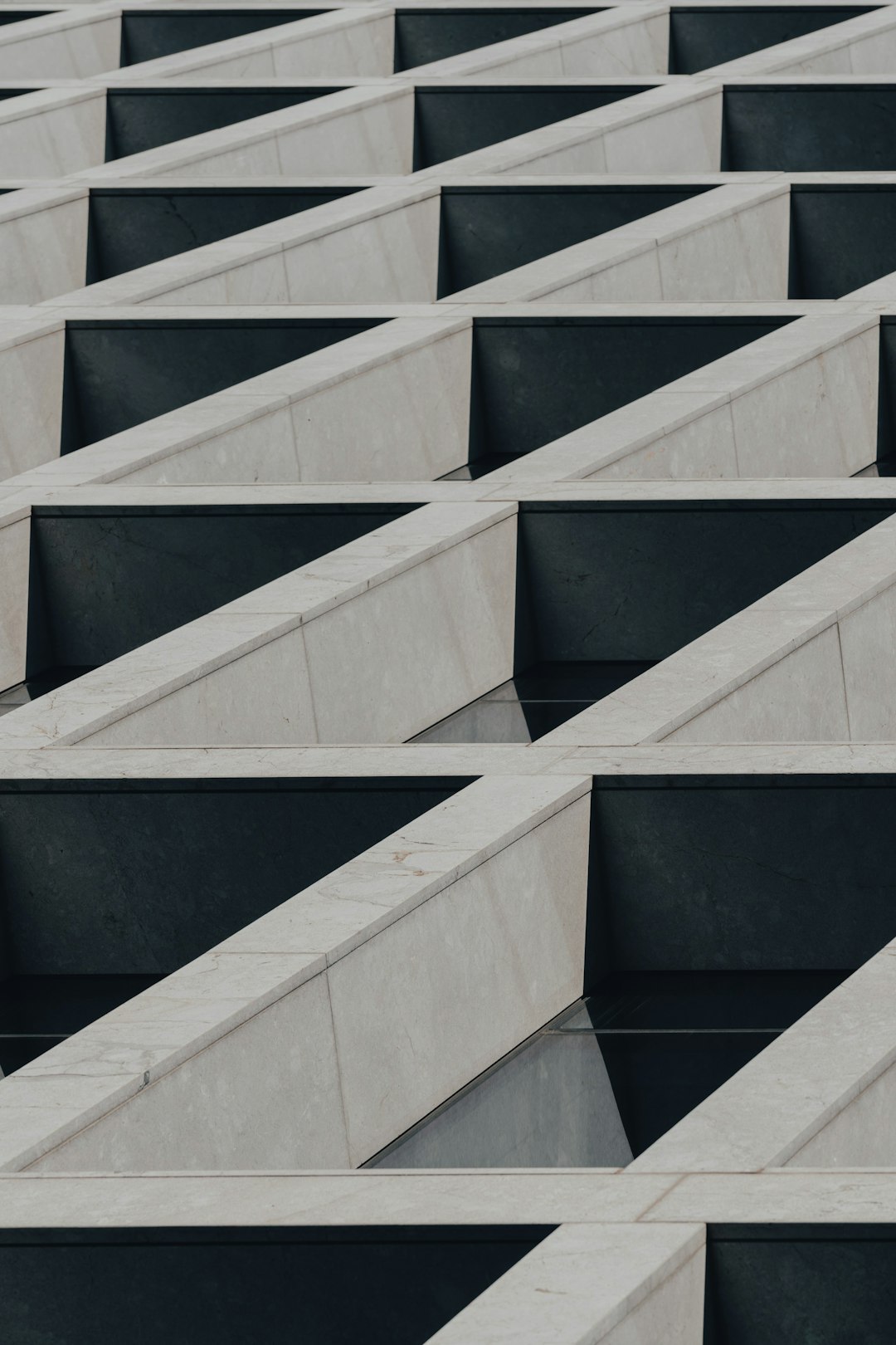 white and black concrete building