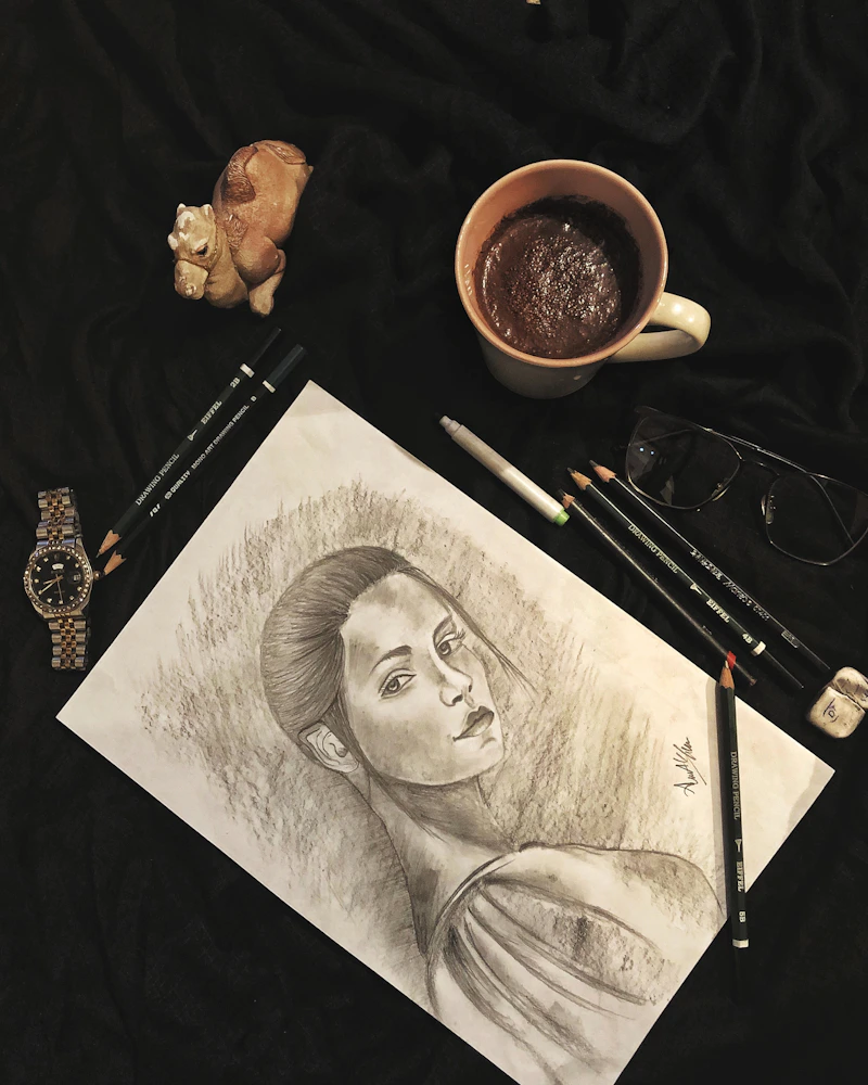 Pencil Portrait — Sketch