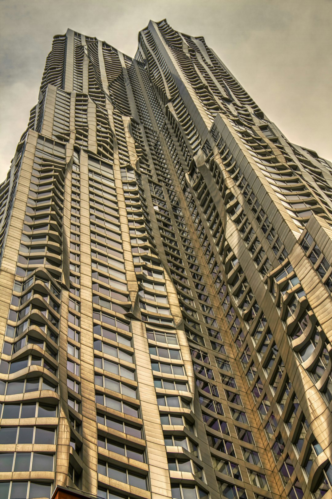 low angle photography of high rise building