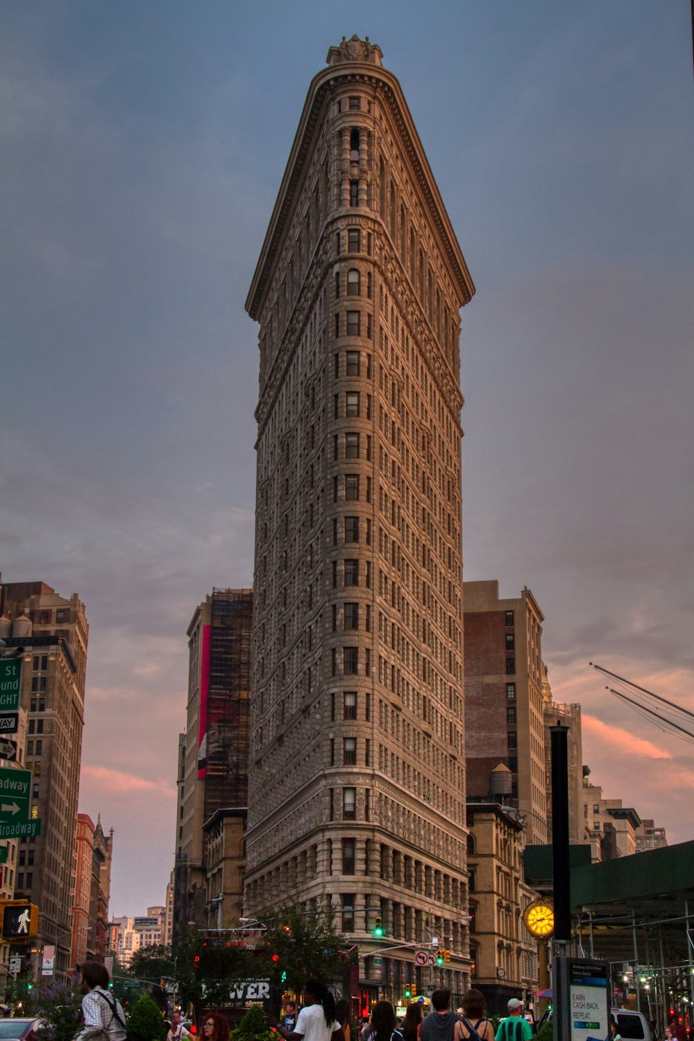 brown concrete building under gray sky