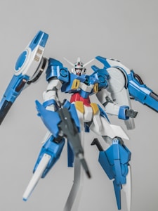 Futuristic Robot Figurine