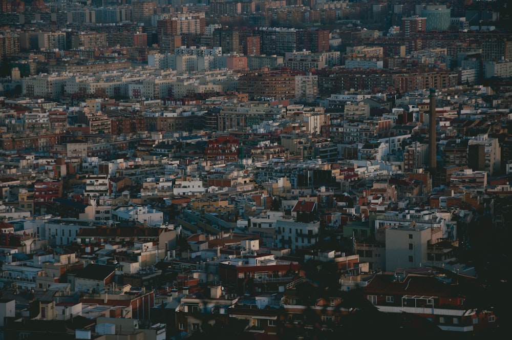 aerial view of city buildings during daytime