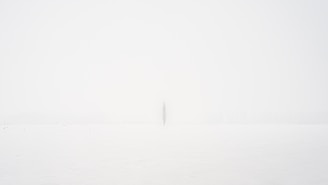 white printer paper with black line