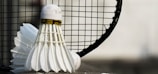 Close-up of high-quality sports equipment arranged neatly on display.