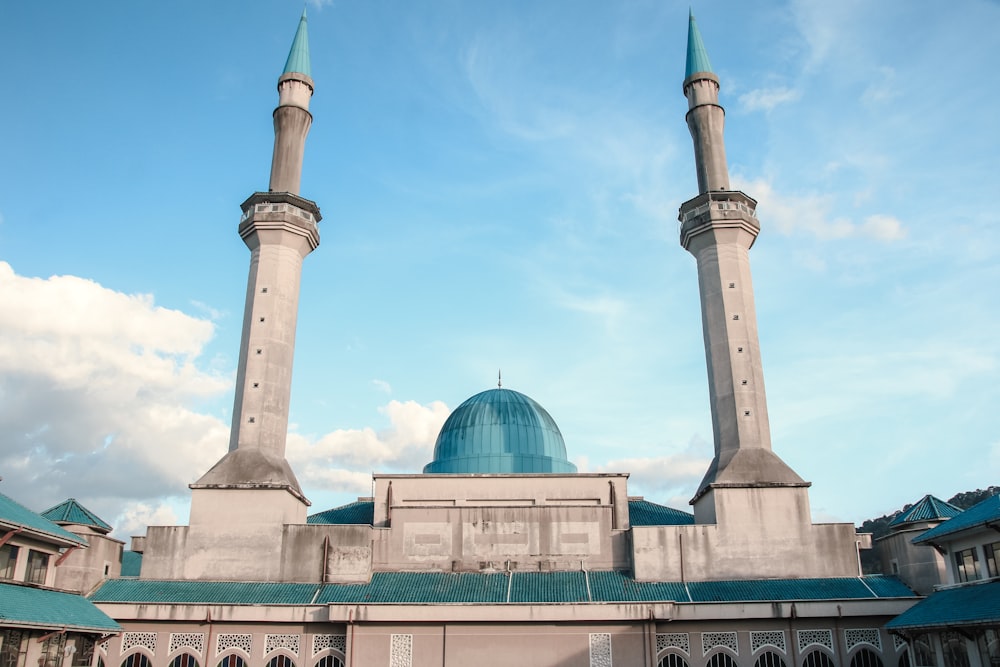 green and brown dome building