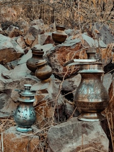 Natural Flower Planting Pots