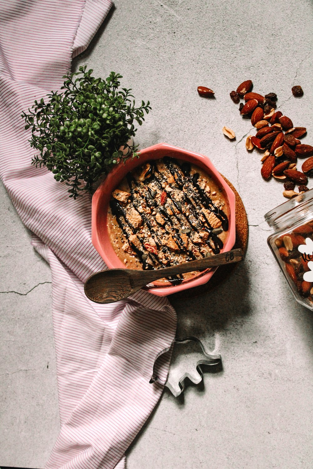 brown round fruit on brown ceramic bowl