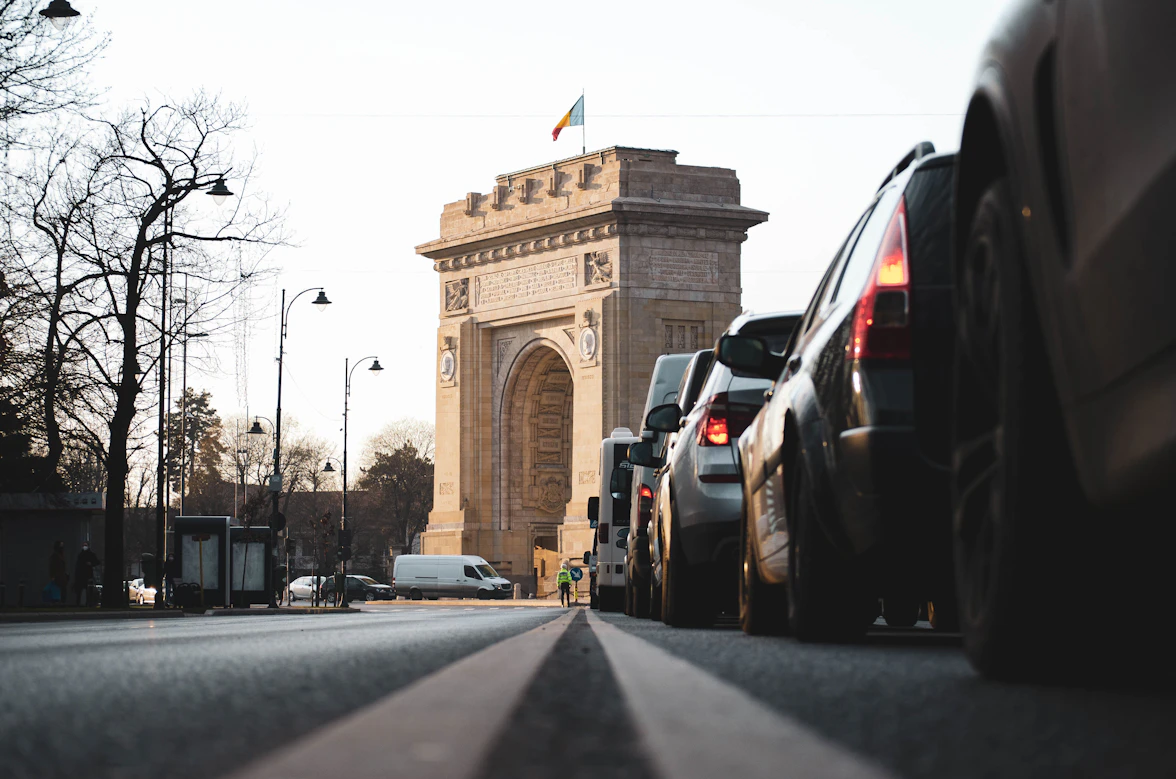 The Arch of Triumph in Bucharest