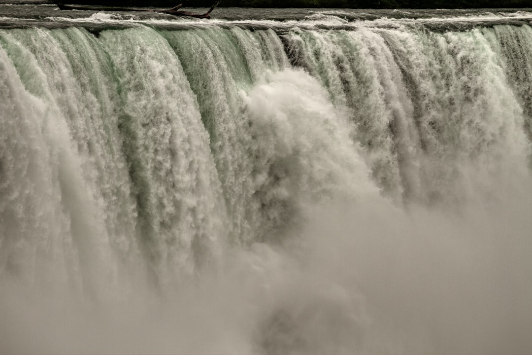 water falls in time lapse photography