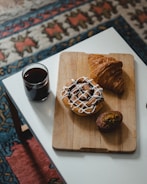 brown cookies on brown wooden chopping board