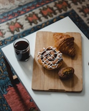 brown cookies on brown wooden chopping board