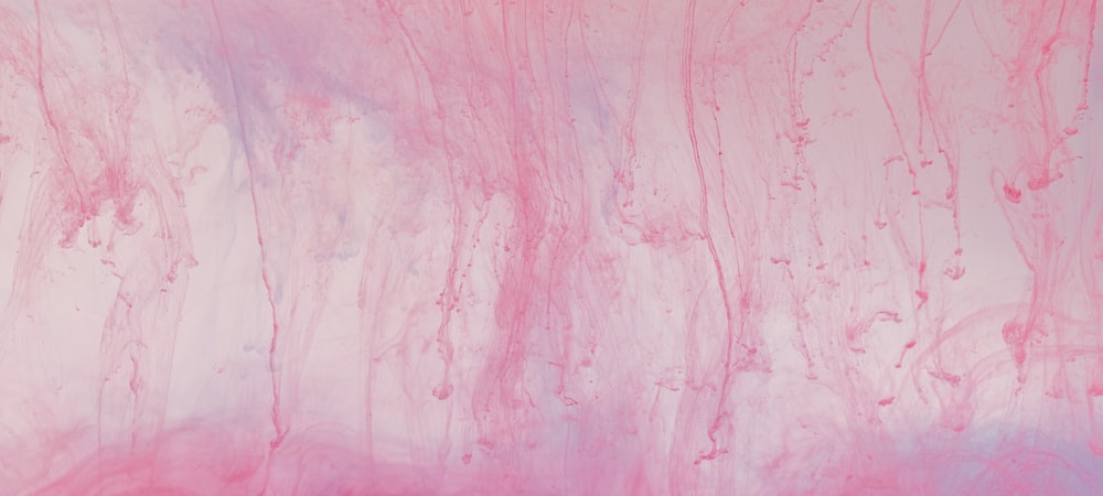 pink and white abstract painting