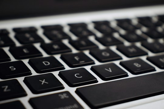 Keyboard, stock photo by Aedrian Salazar