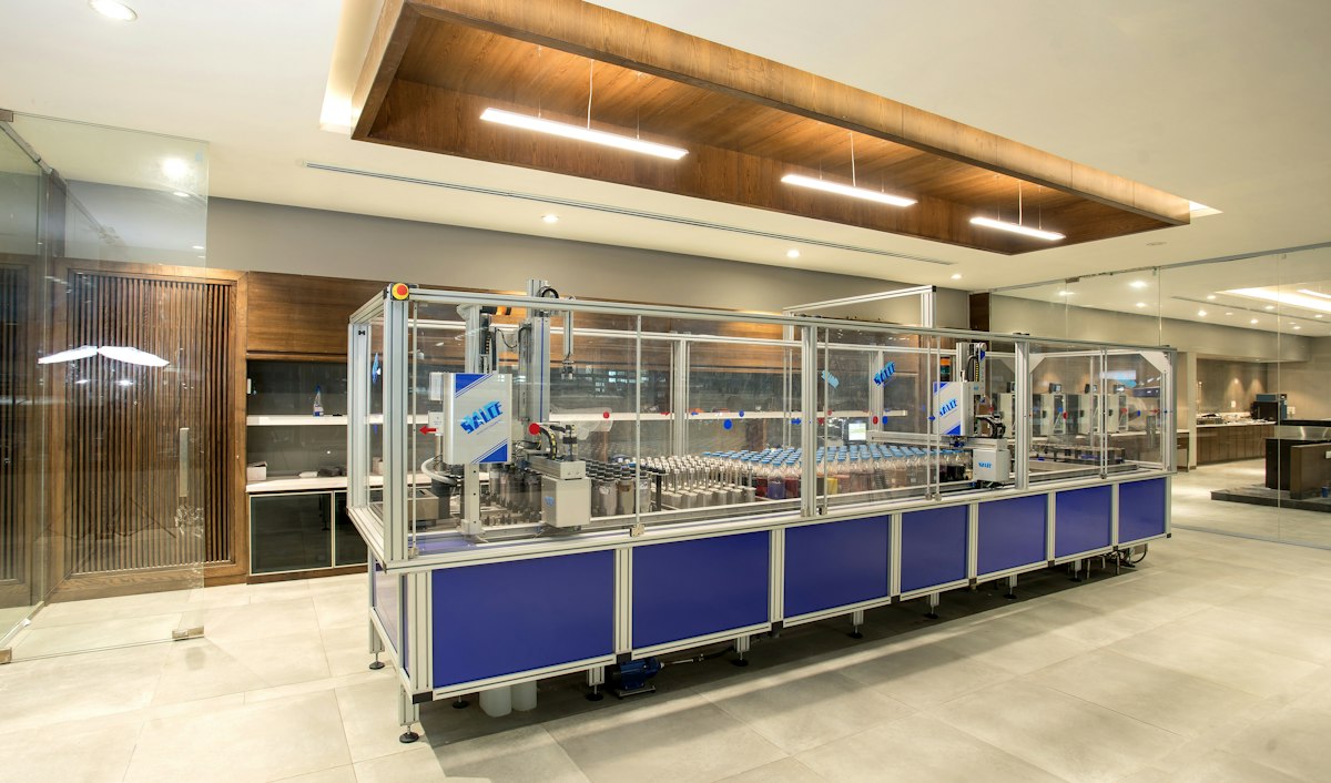 Industrial quality control and manufacturing process