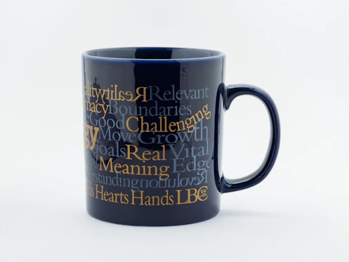 A set of elegant mugs adorned with meaningful phrases and artwork related to Debbie L Moore's stories.