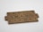 Wooden Scrabble tiles arranged to spell the phrase 'GENIUS DEMANDS EFFORT', placed on a light surface.