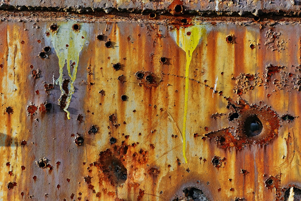 brown and yellow wooden board