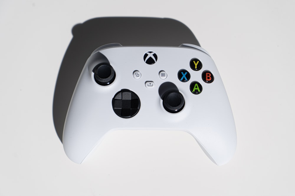 Manette de jeu Xbox One blanche
