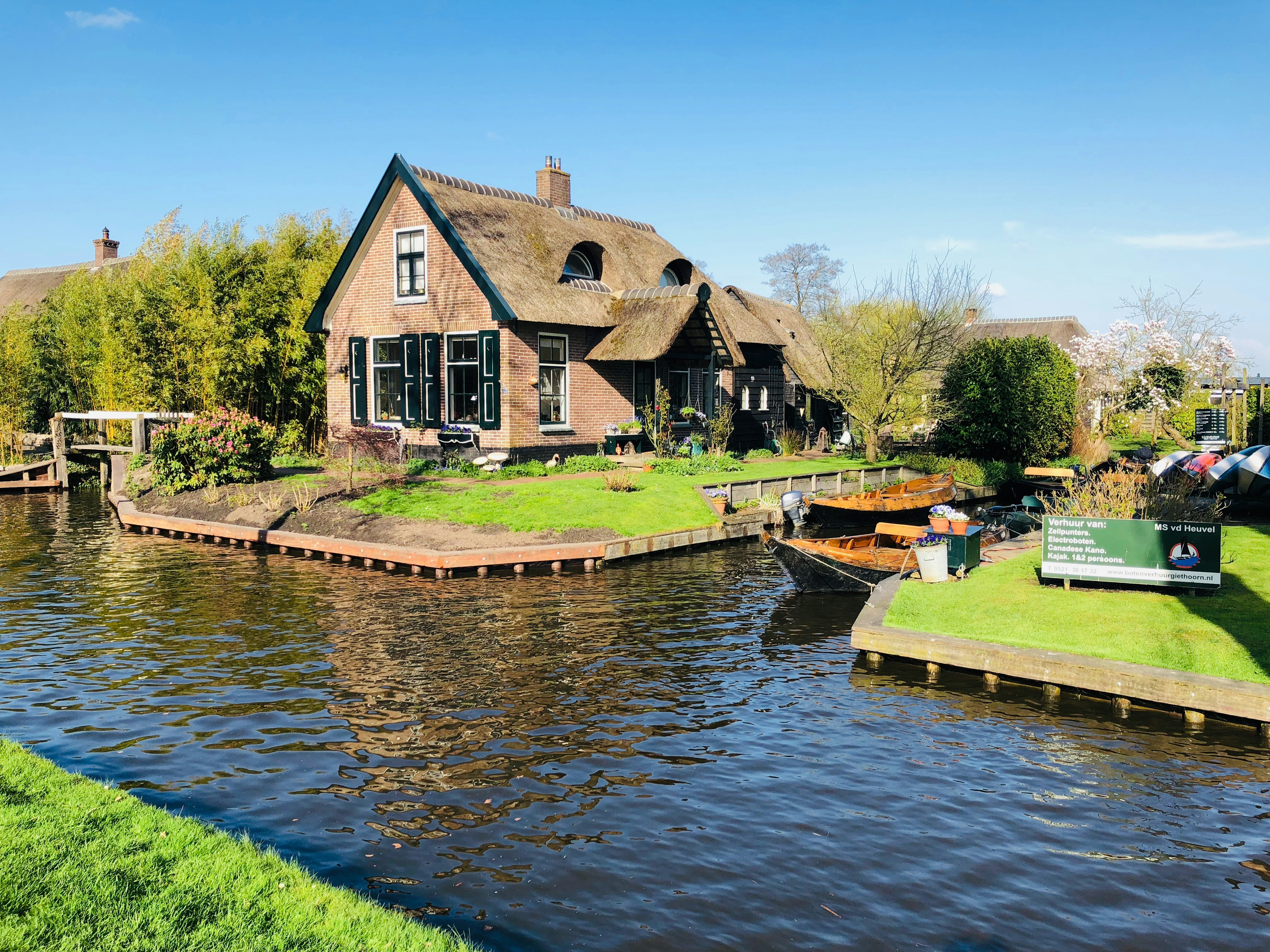 ▲ 羊角村 Giethoorn