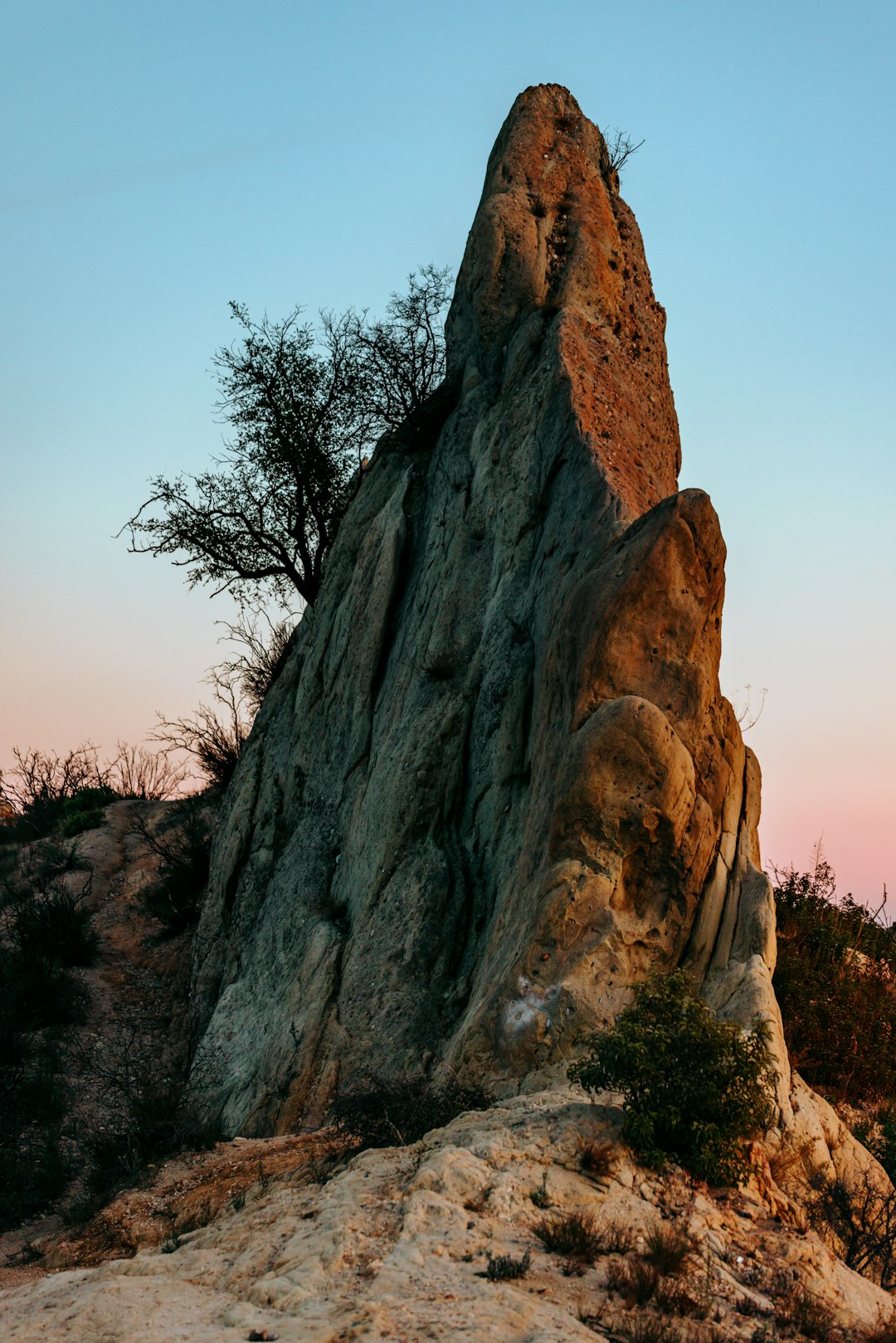 brown rock formation during daytime