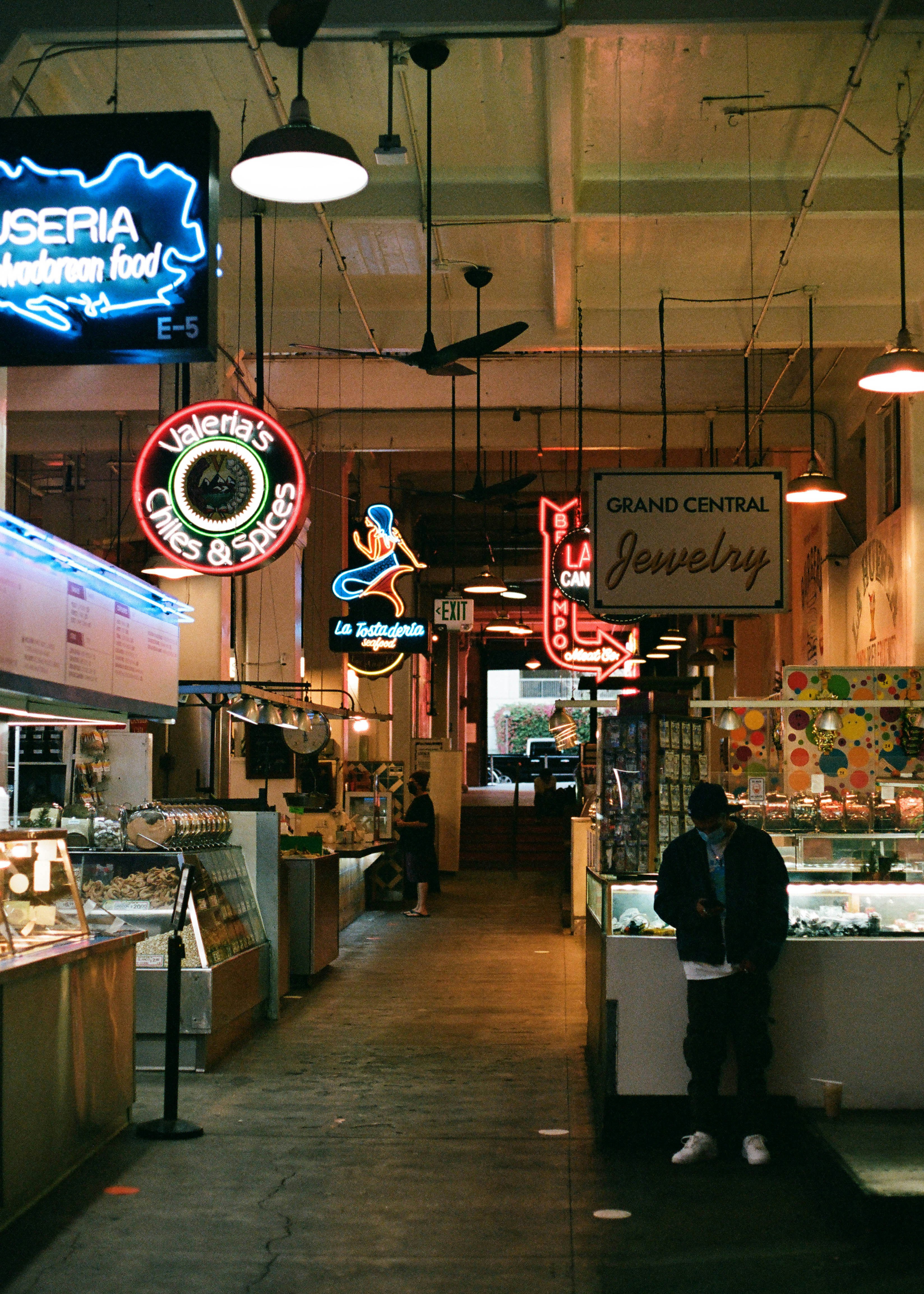 Tacos and Eggs in Los Angeles Grand Central Market