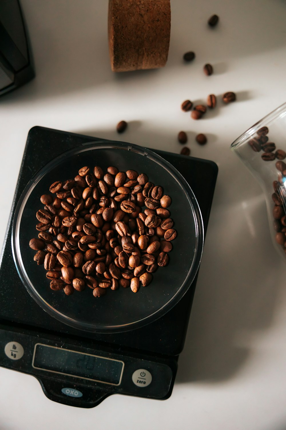 coffee beans on black ceramic bowl