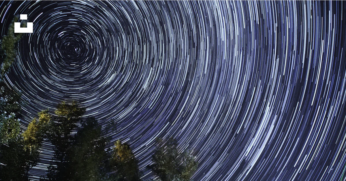 Time lapse photography of stars in the sky during night time photo ...