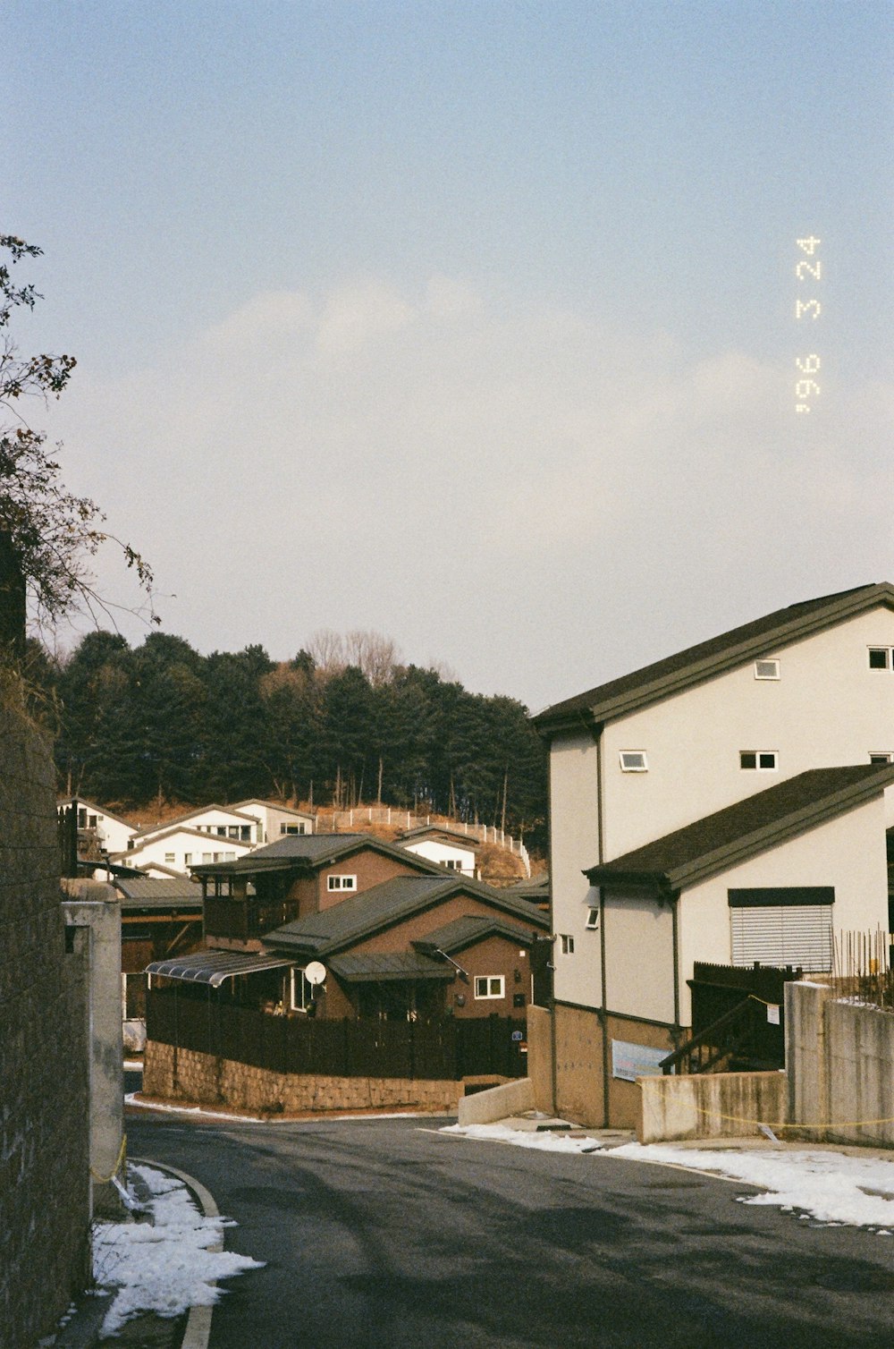 white and brown concrete house