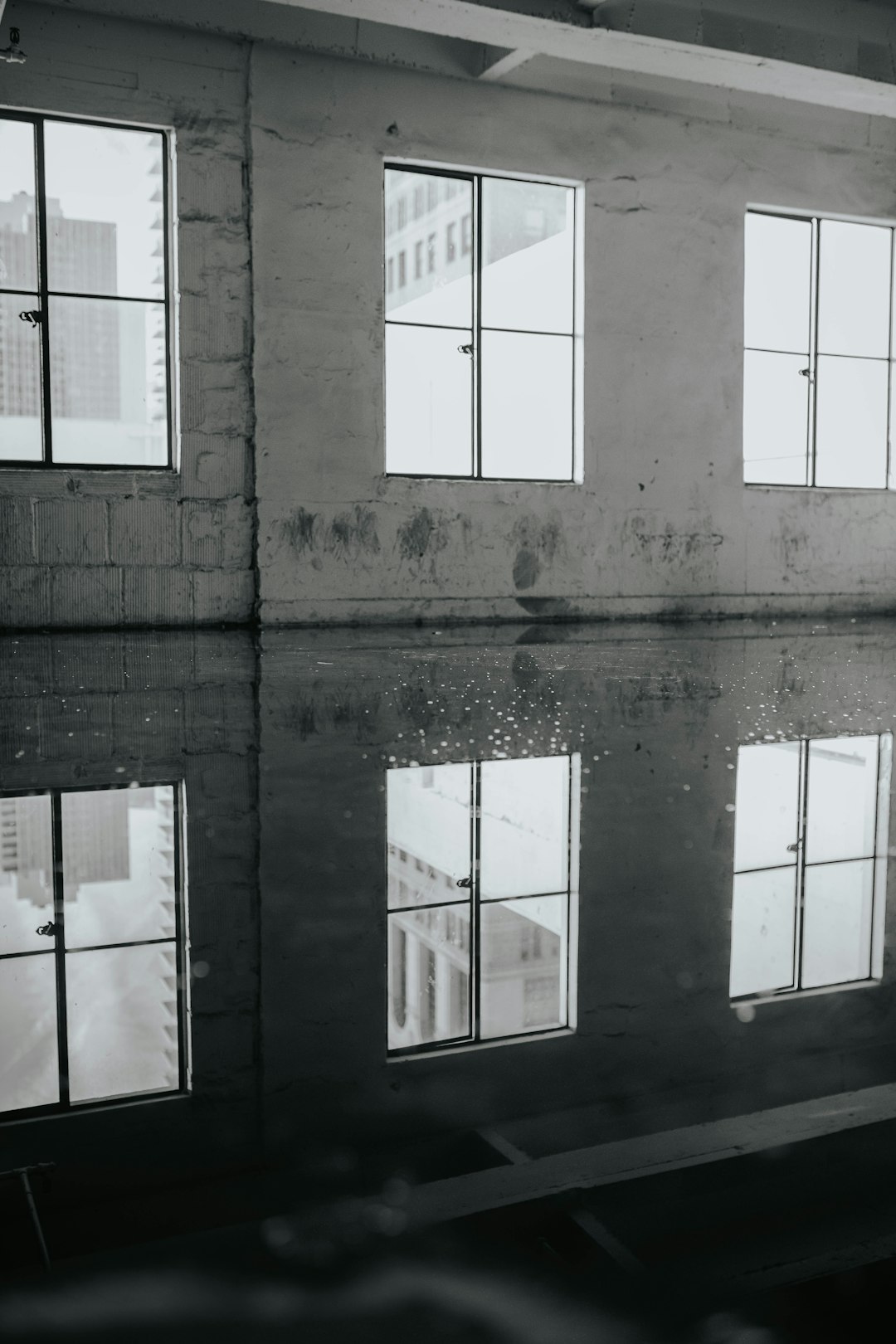 white framed glass window during daytime