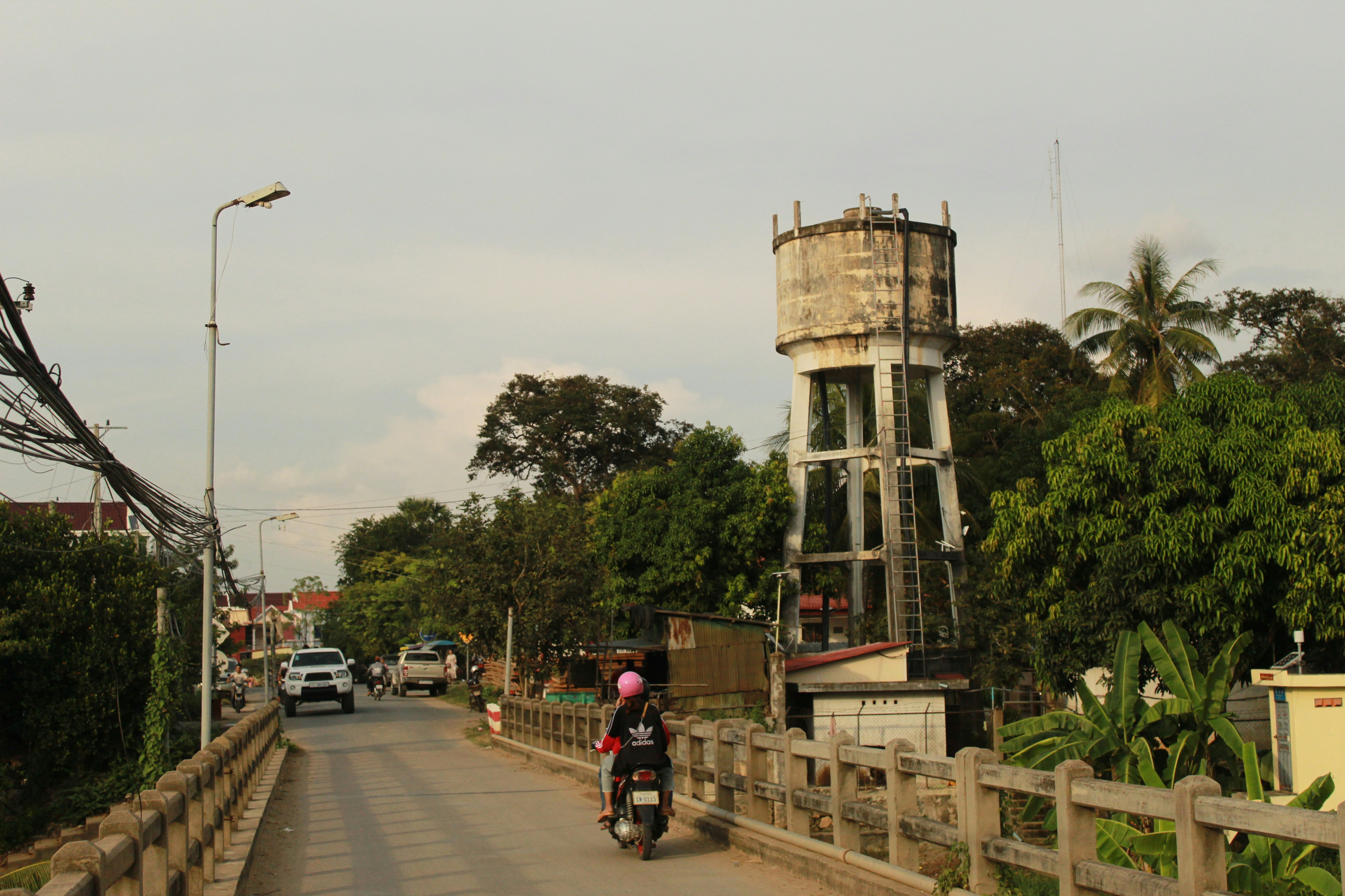people riding motorcycle on road near green trees during daytime