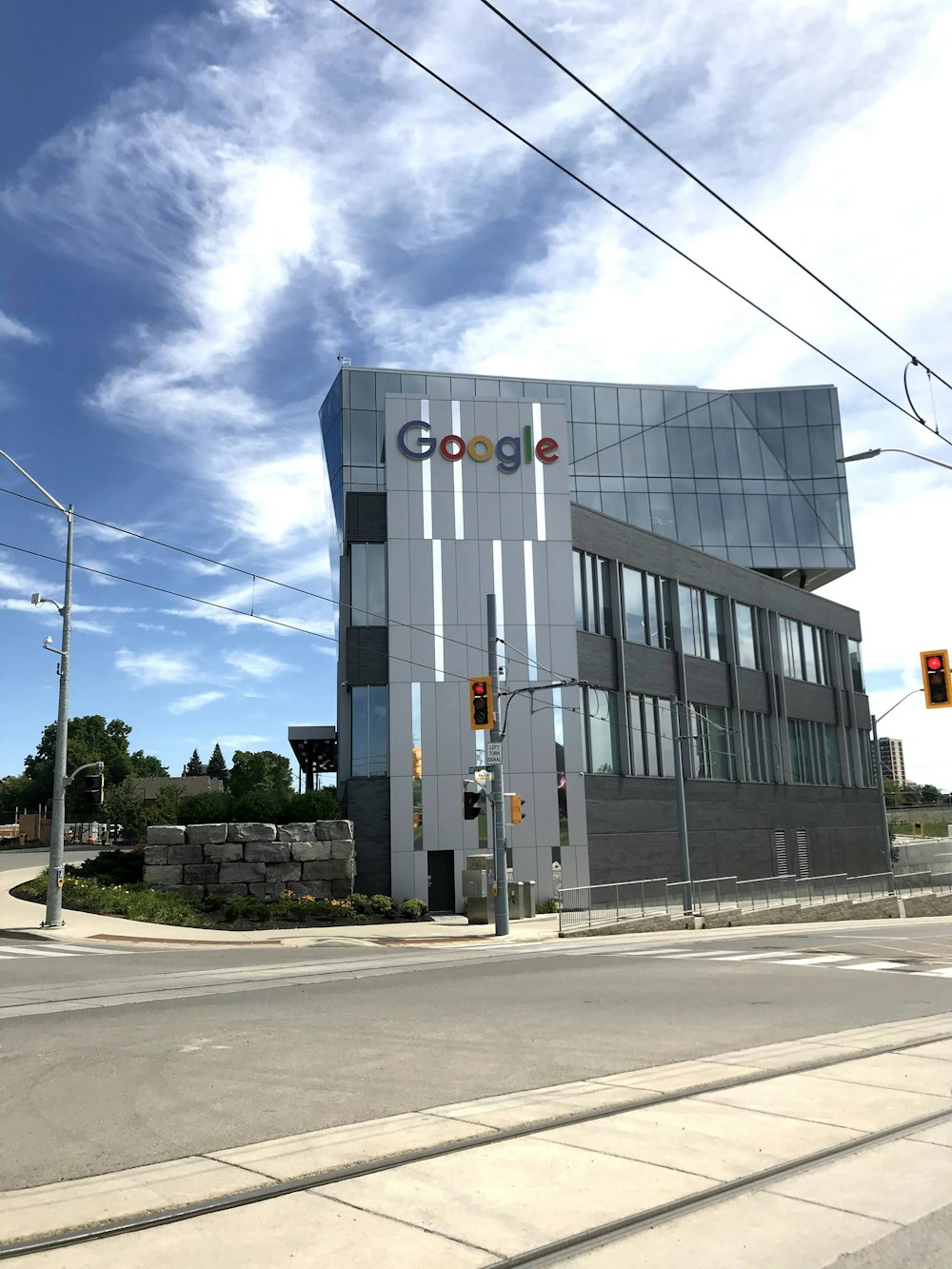 white and black concrete building