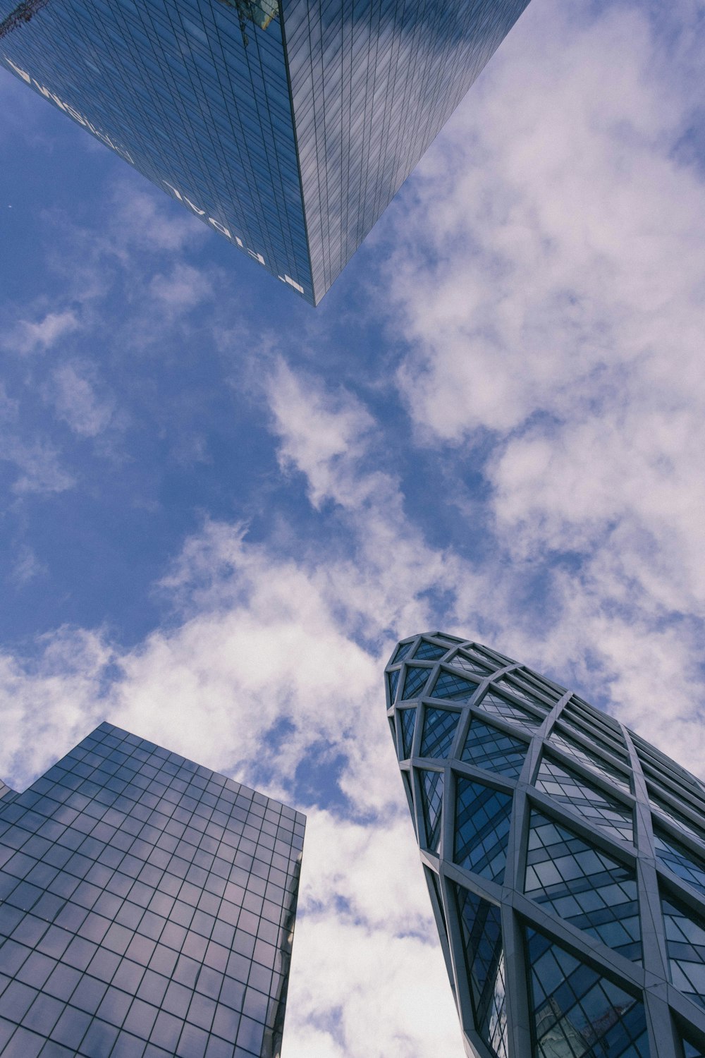 low angle photography of high rise building under blue sky during daytime