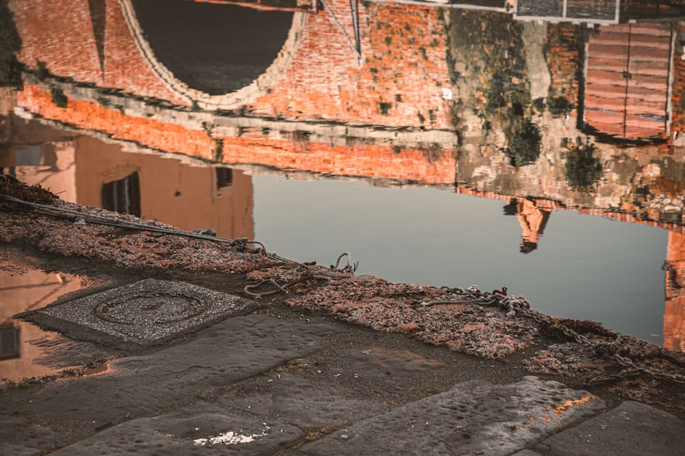 brown concrete bridge over water during daytime