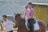 A customer enjoying a day at Haras GV.