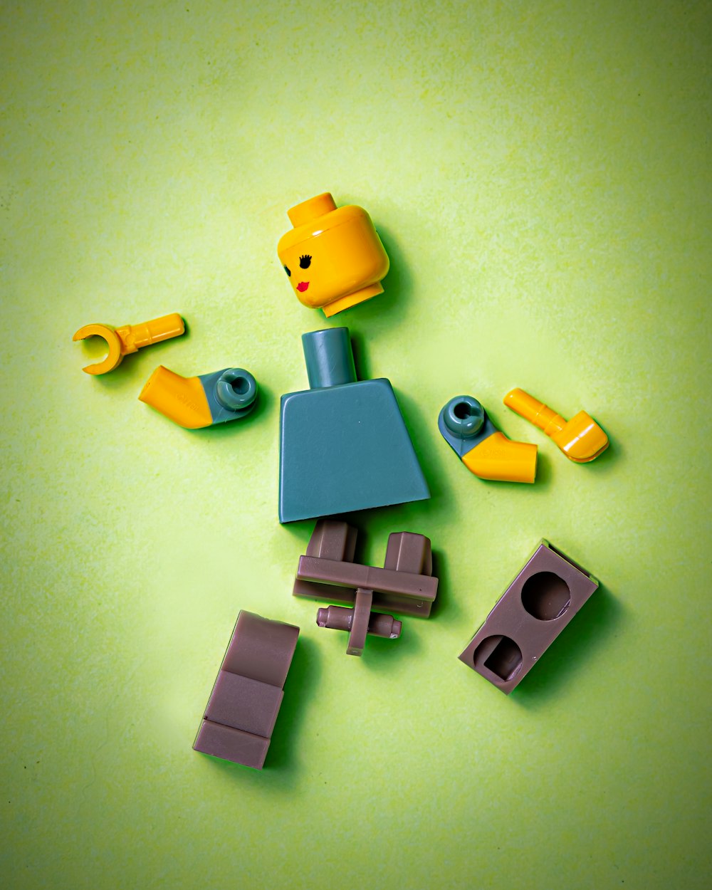 Muñeco Lego (3 piezas)