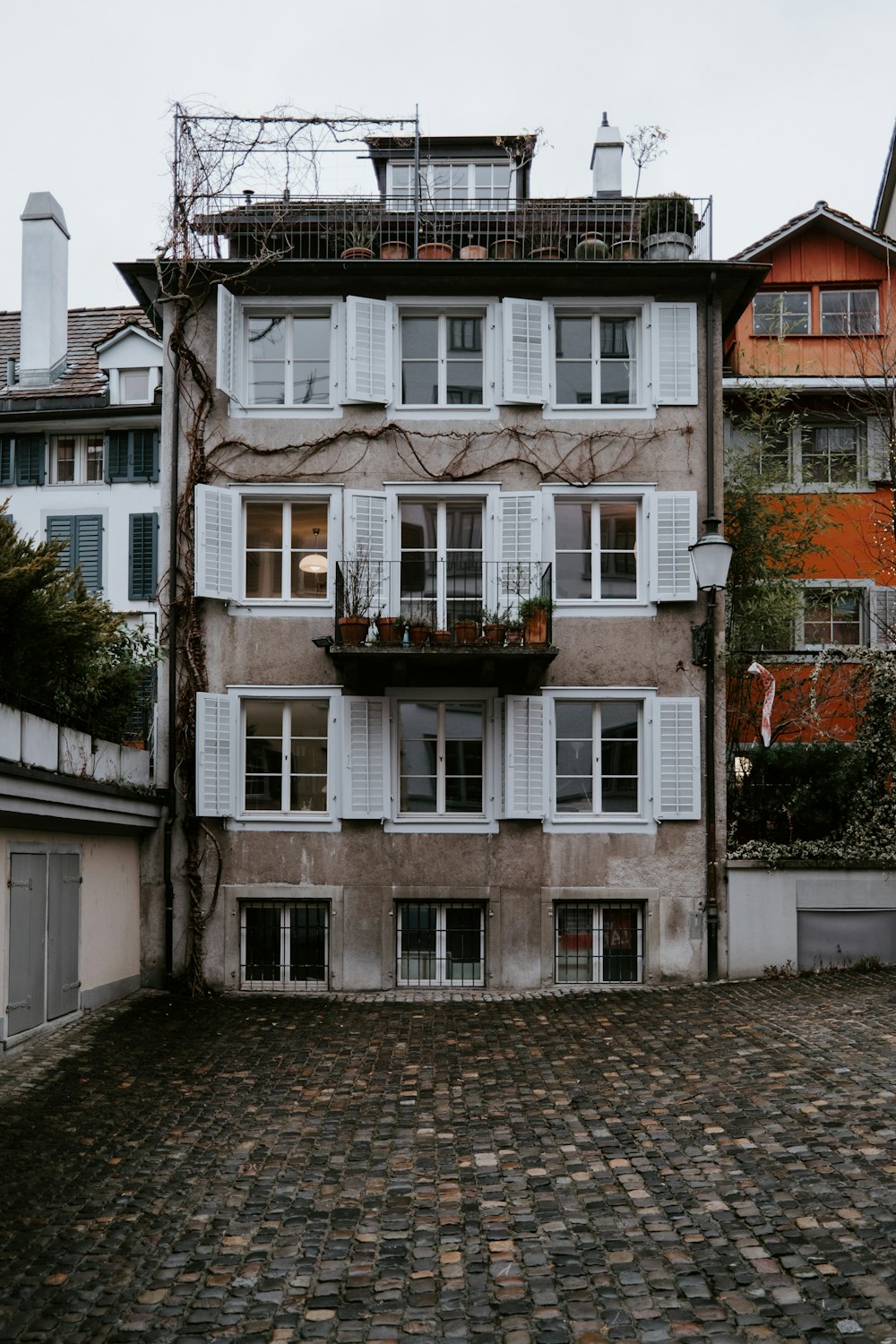 white and brown concrete building