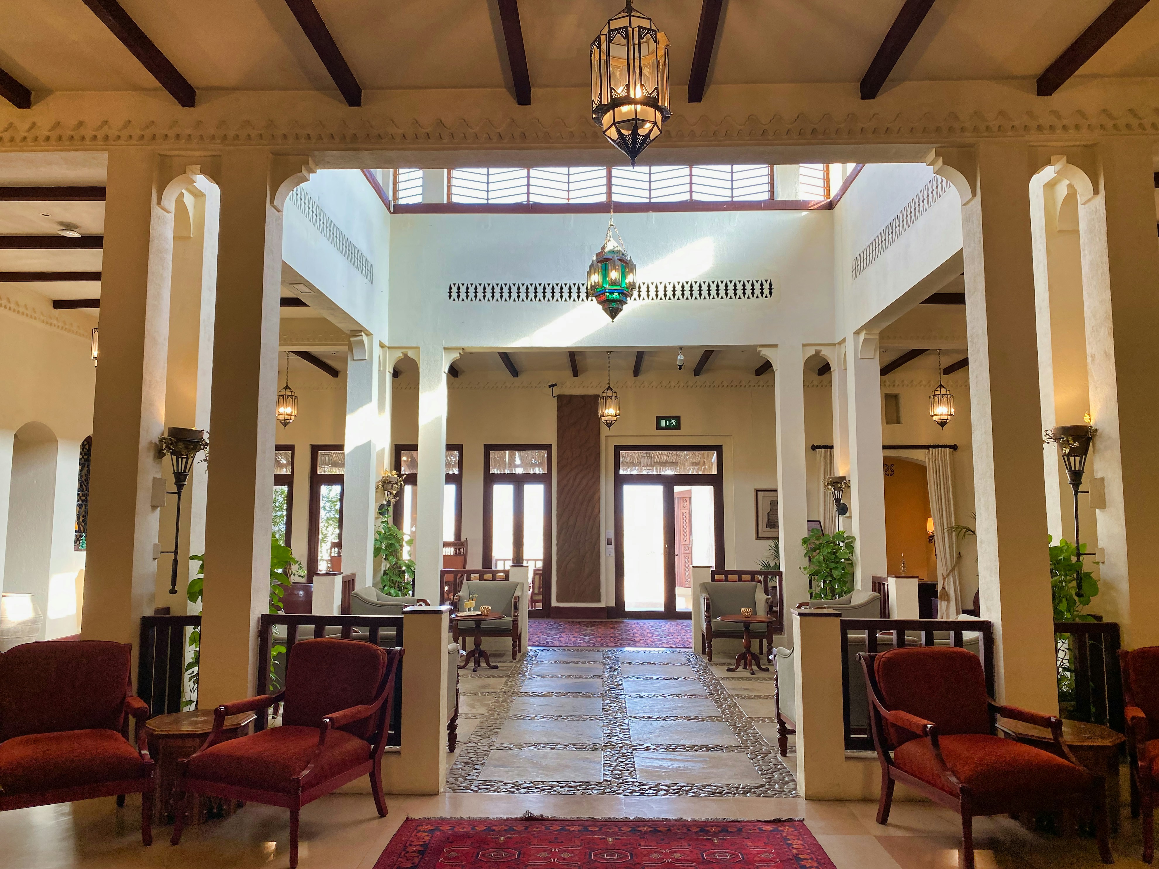 Red and white carpet on white and red carpet photo Free Dubai