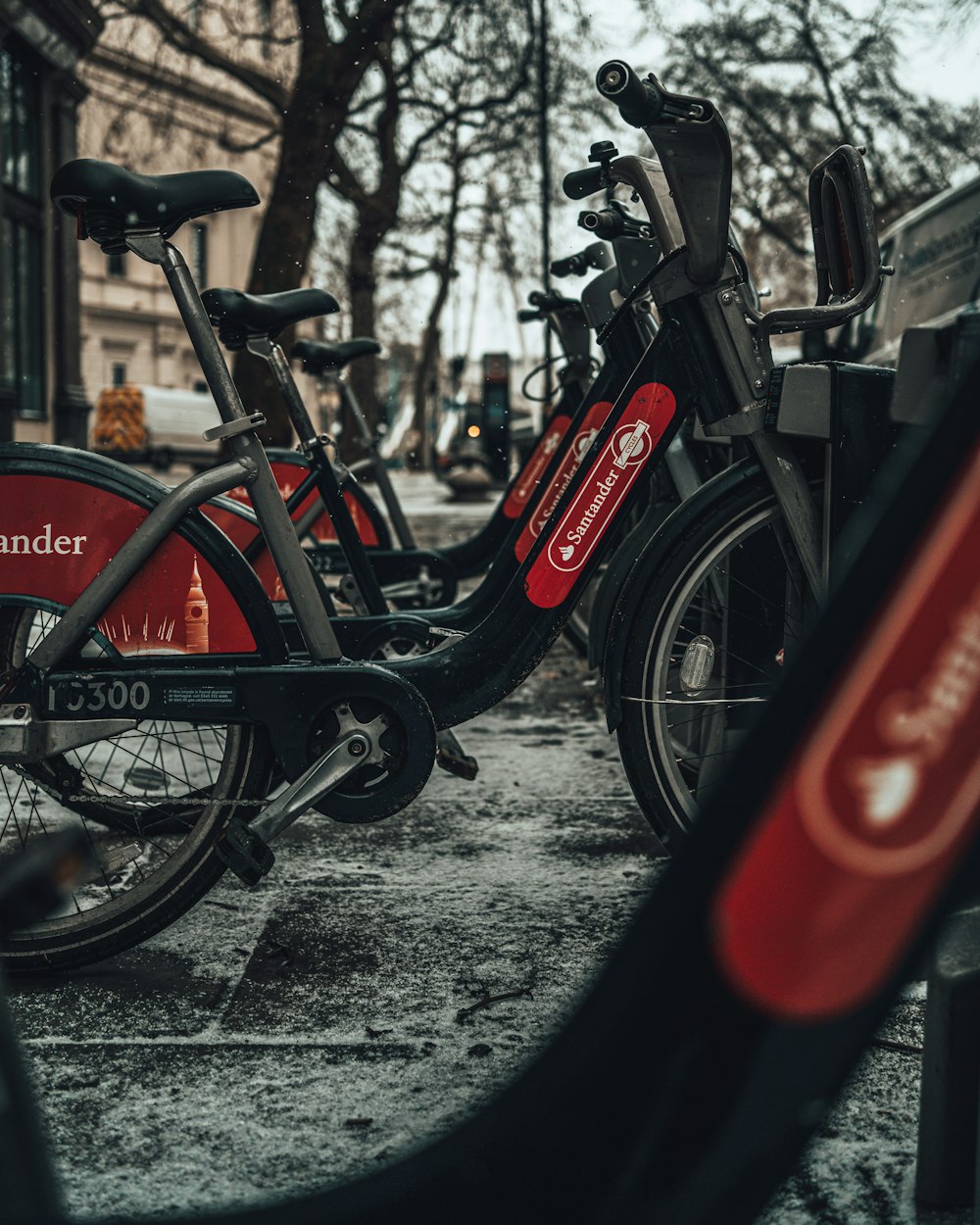 red and black motorcycle on road during daytime