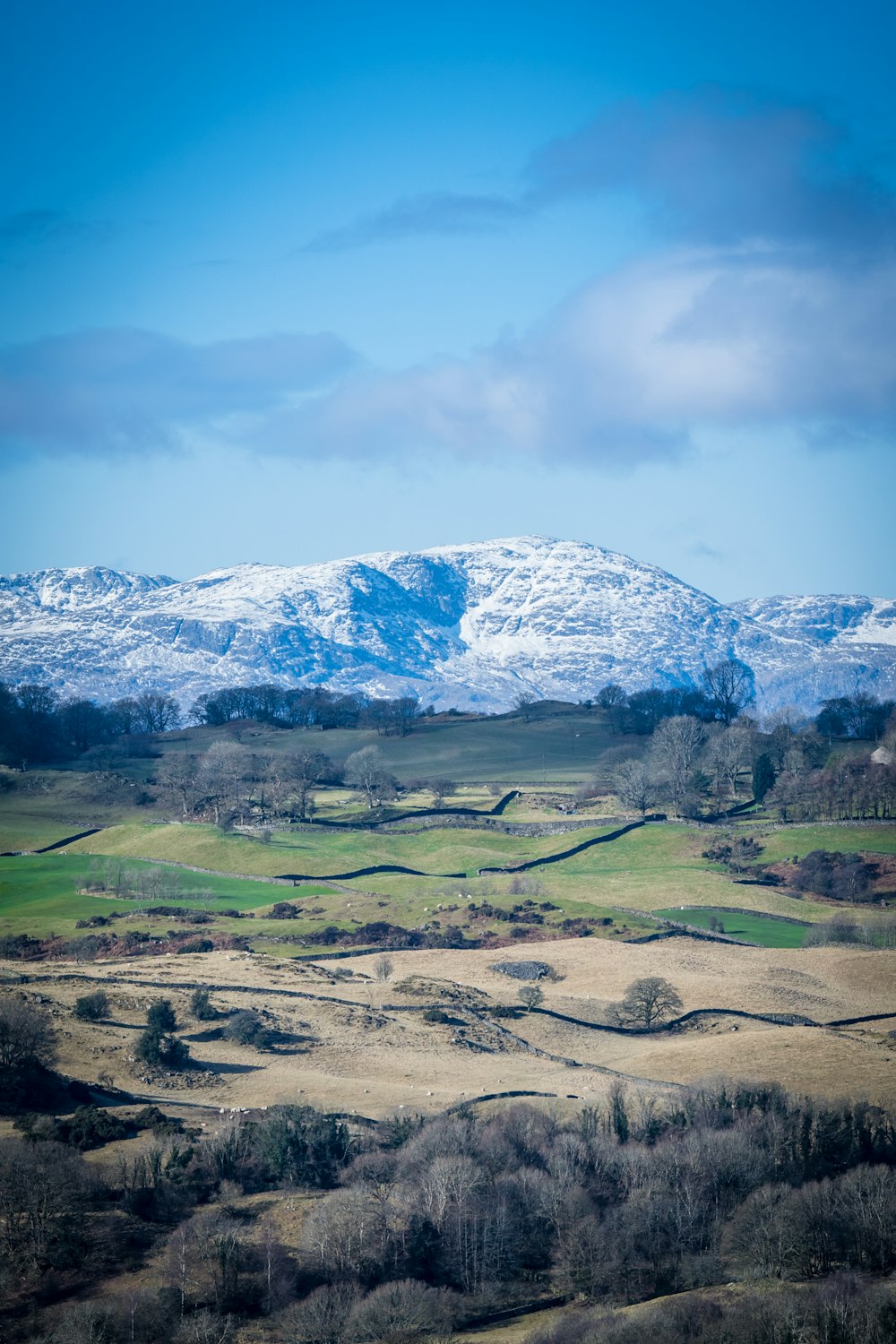 snow covered mountain under blue sky during daytime