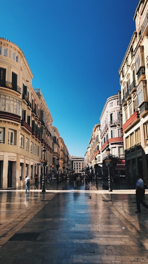 people walking on street between buildings during daytime