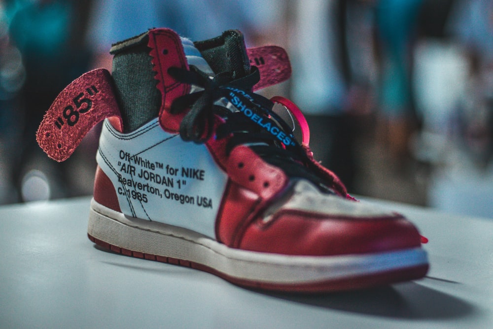 red and white converse all star high top sneakers