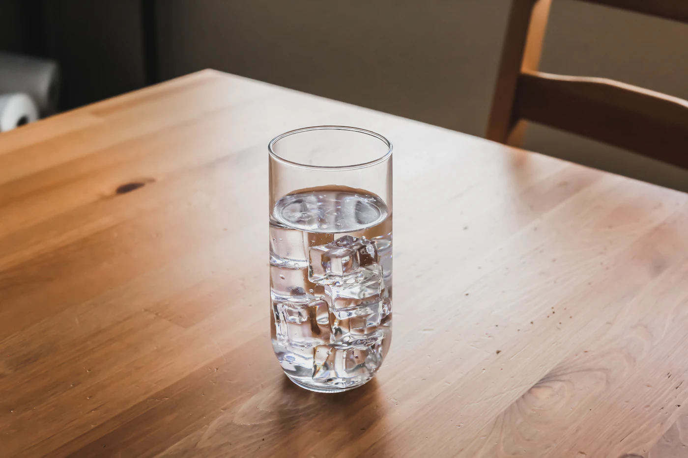 Less liquid displacement