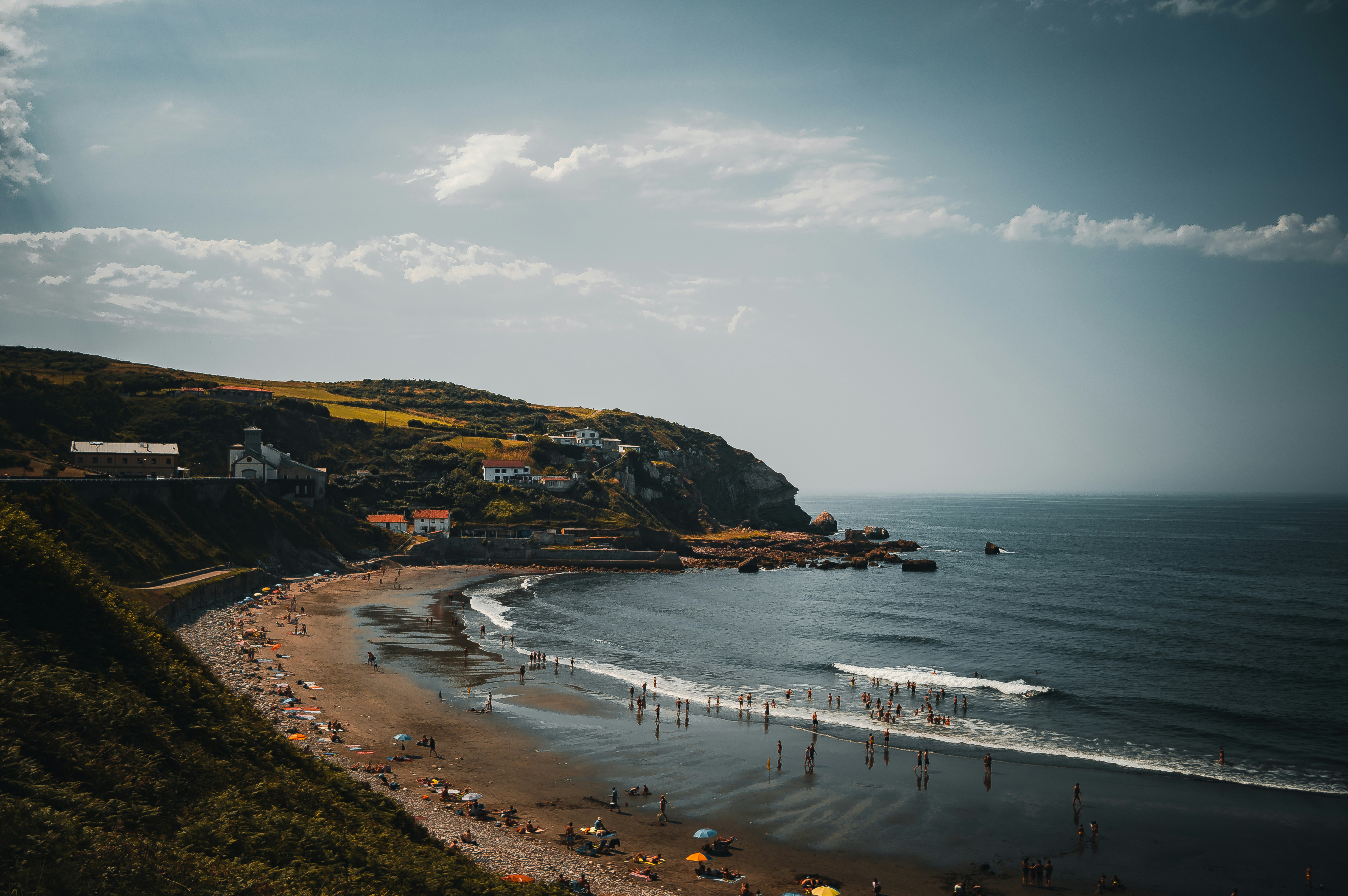 Playa de Arnao, Asturias.